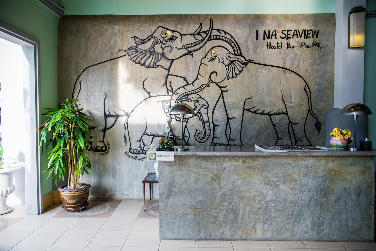 I Na Seaview Hostel Rayong Exterior photo
